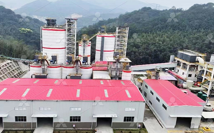 Ligne de production de poudre de scories (400 000 t/an)
