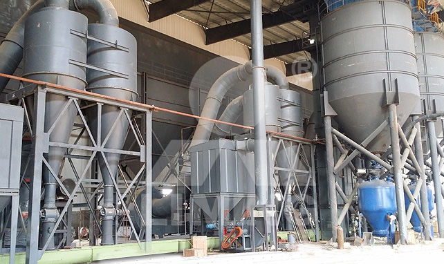 Ligne de production de broyage de coke de pétrole (200 mesh)