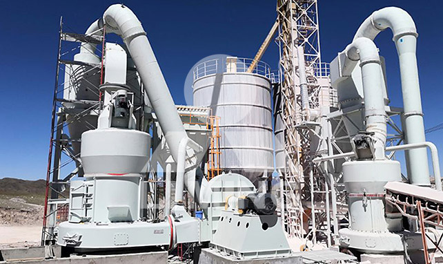 Projet de production de poudre minérale à base de calcaire